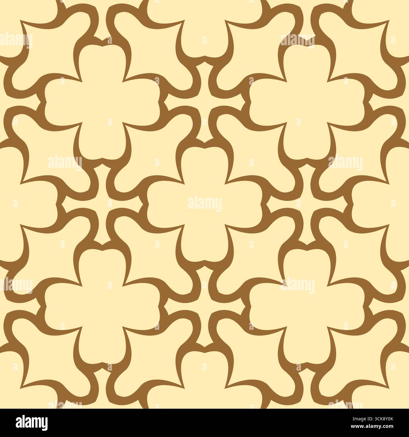 Motivo senza cuciture e stile ordinario Illustrazione Vettoriale