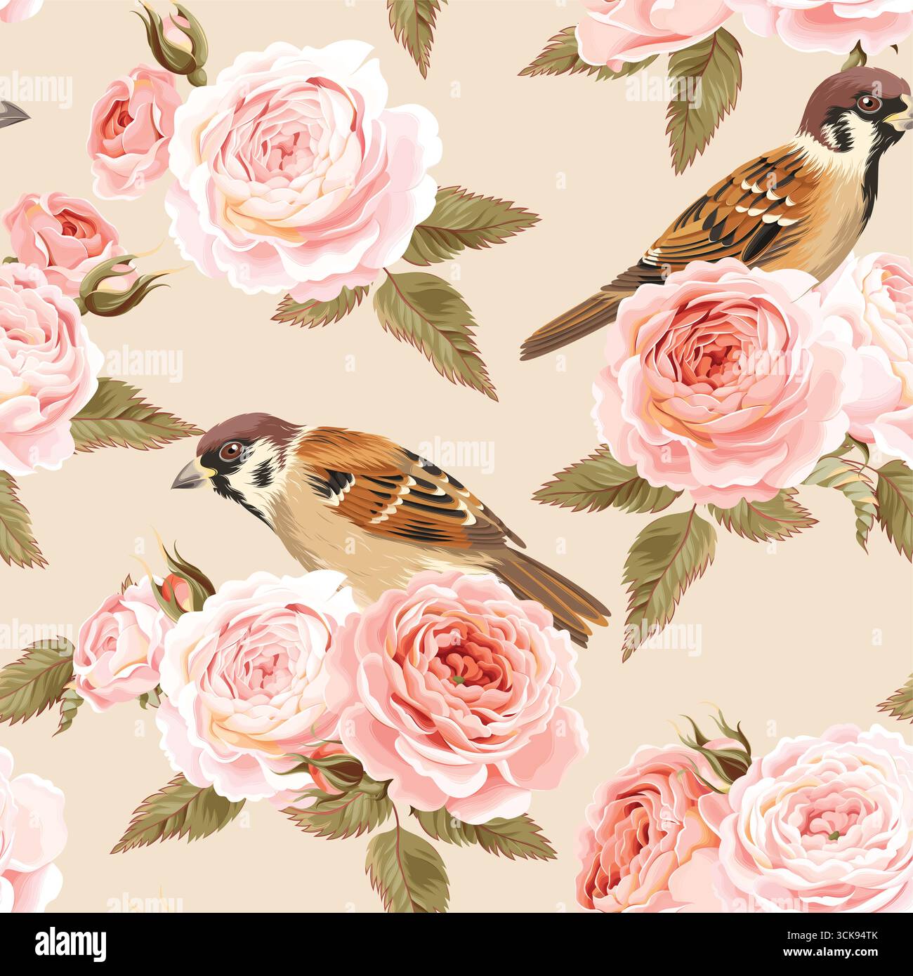 Bellissimi motivi a forma di marinai Illustrazione Vettoriale