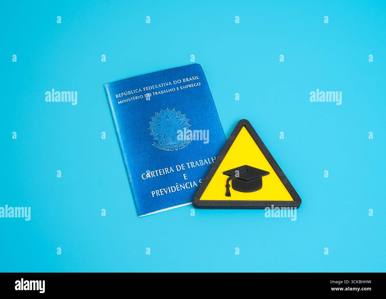 Studia nelle università brasiliane. Gli studenti brasiliani vanno a studiare in altri paesi. Istruzione straniera, programmi di studio. Studenti di scambio, accademici Foto Stock