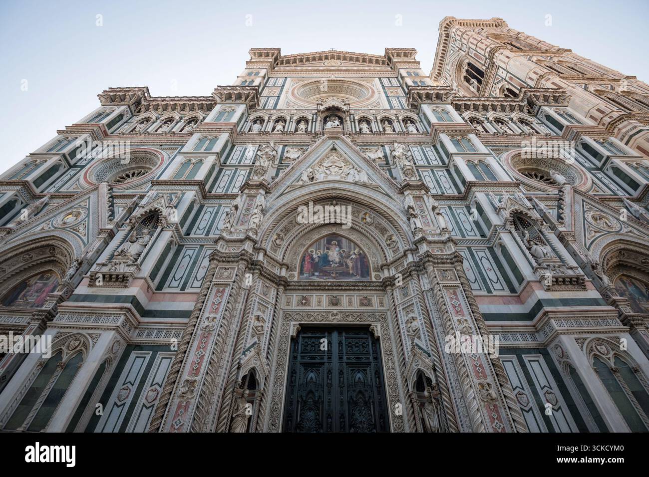 Cattedrale di Santa Maria del Fiore a Firenze, Italia Foto Stock