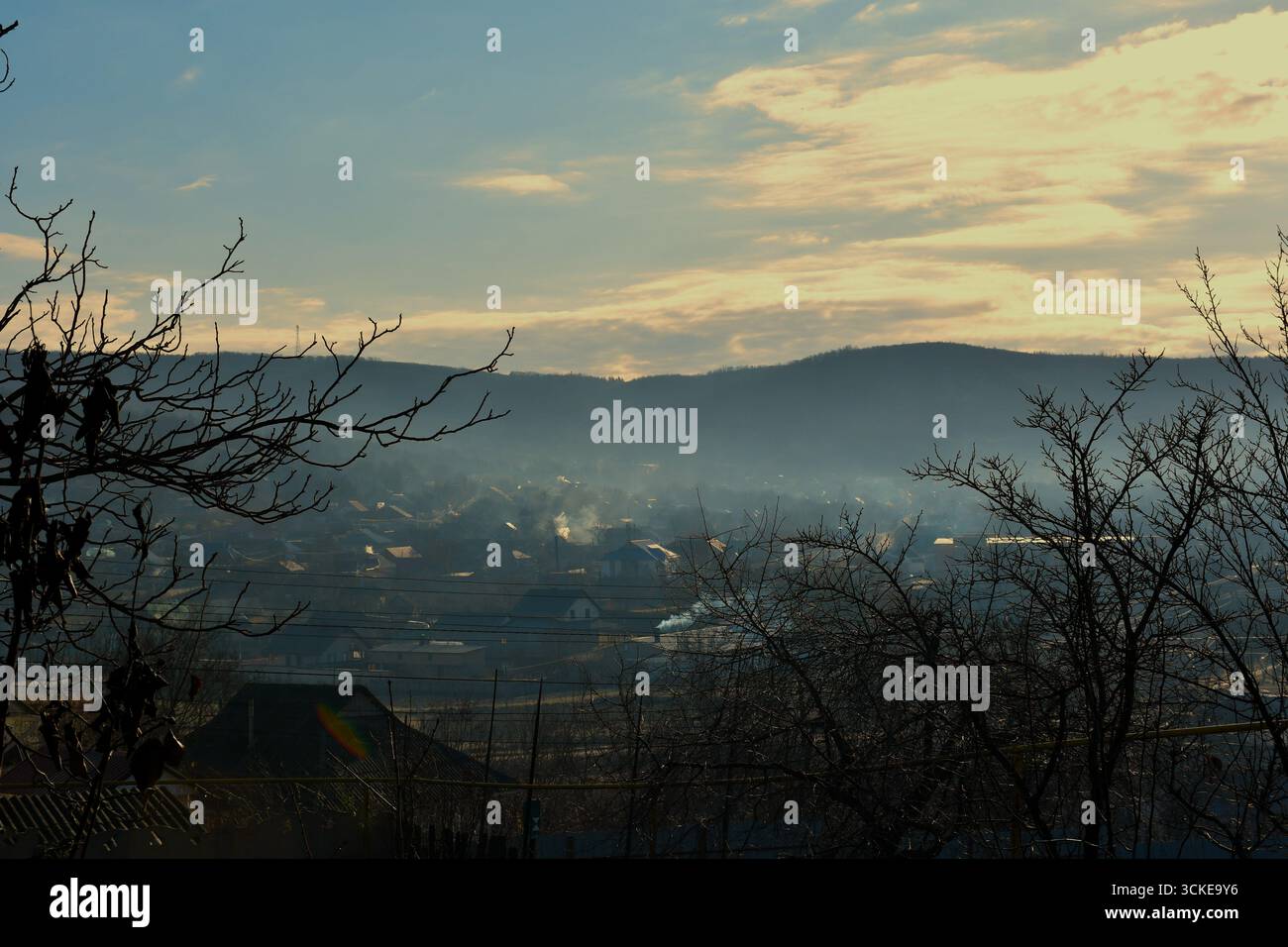 vita del villaggio Foto Stock