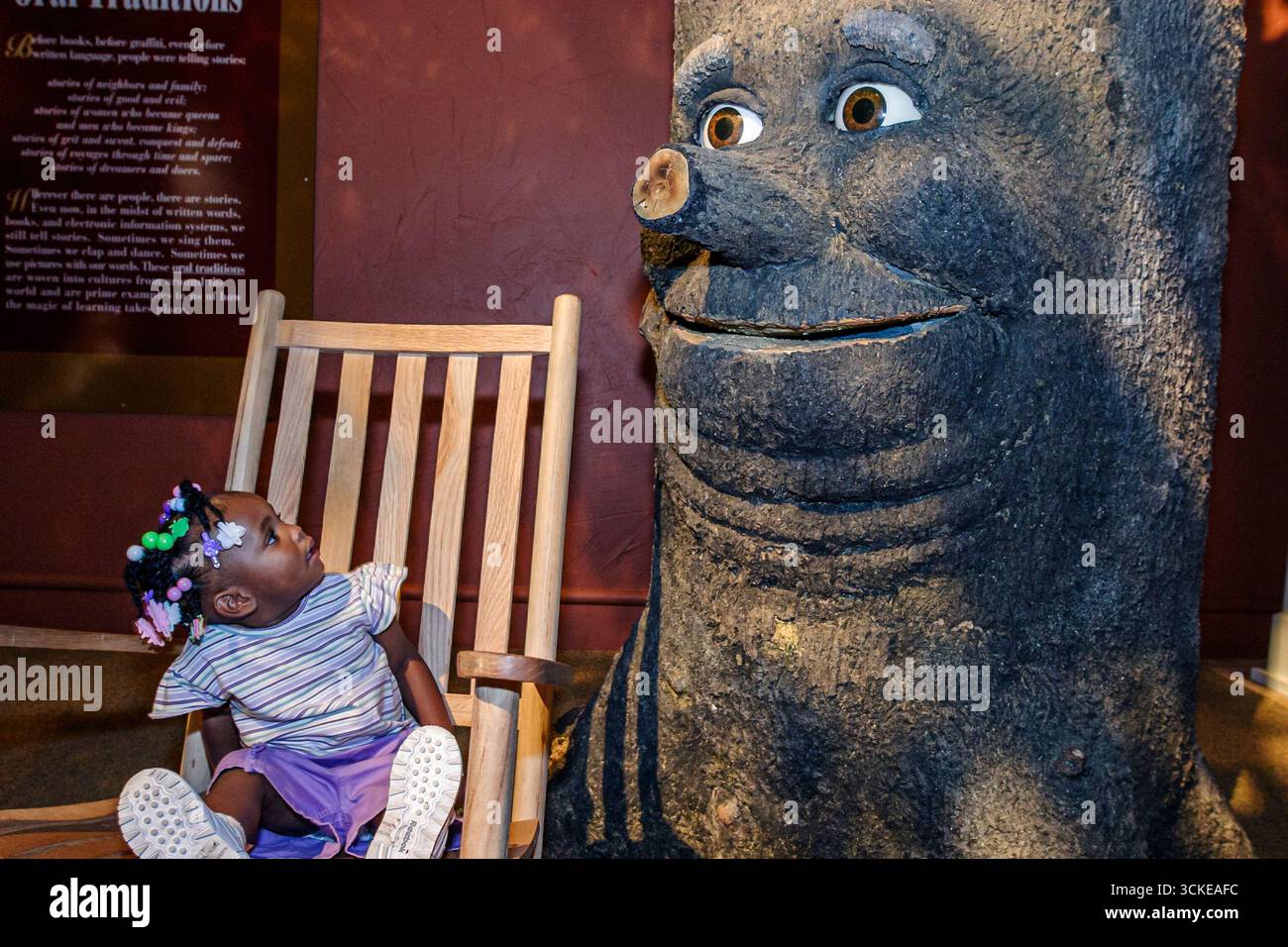 Alabama Madison County,Huntsville,EarlyWorks Children's Museum,storia,collezioni,mostra collezione,promuovere,prodotti mostra vendita Foto Stock