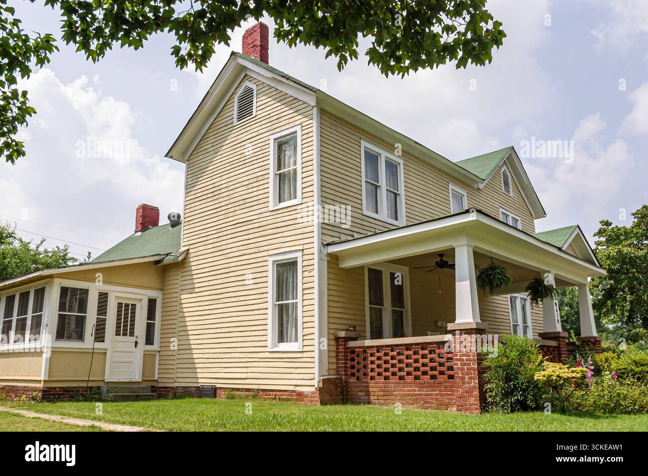 Alabama Madison County,Madison,Clay House Museum,storia,collezioni,mostra collezione,promuovere,prodotti mostra vendita,istruzione,lea Foto Stock