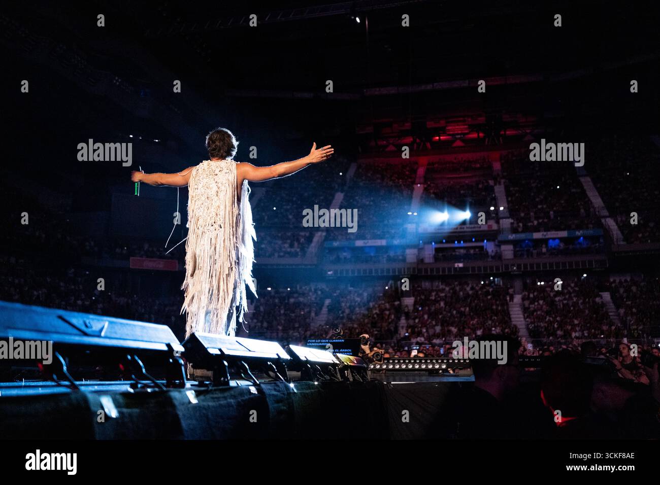 Madrid, Spagna. 11 settembre 2025. Manuel Carrasco alla Movistar Arena con il suo tour di Salvaje. (Foto di Rafael Beltran/Alamy Live News) Foto Stock