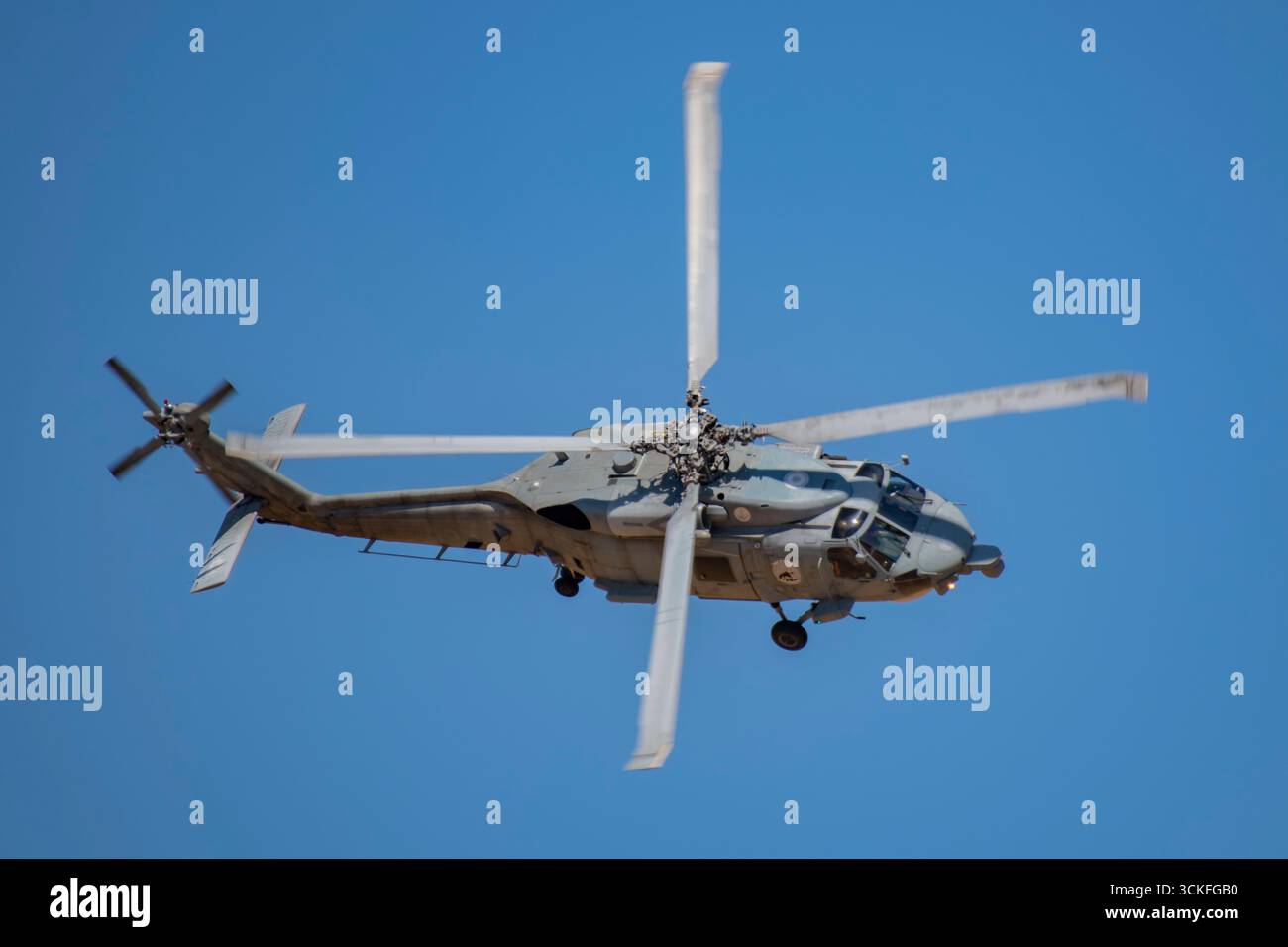 Sikorsky MH-60R Romeo all'AFW 2025 di Tanagra, Grecia Foto Stock