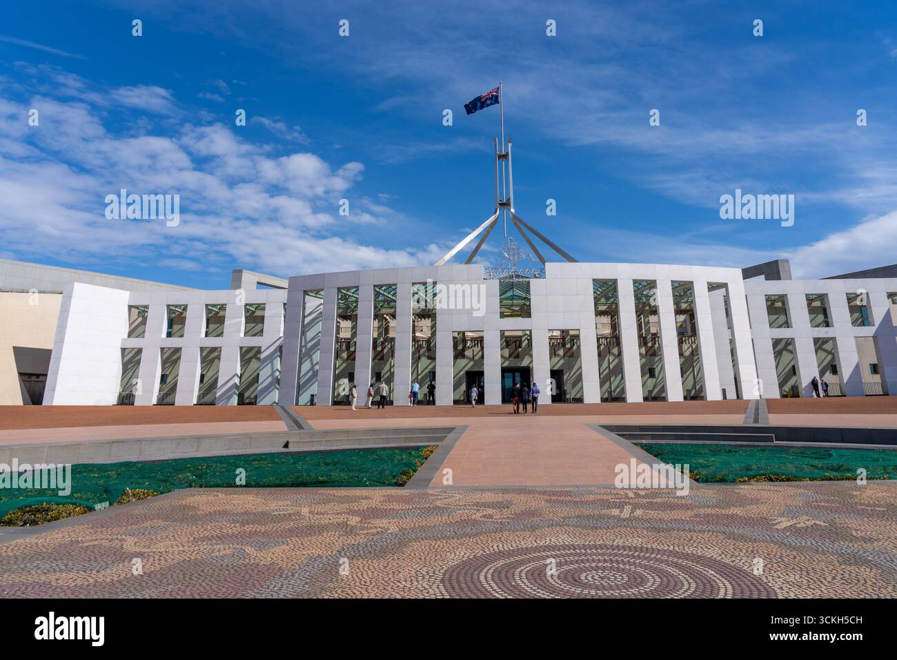 Parlamento a Canberra, Australia. Foto Stock