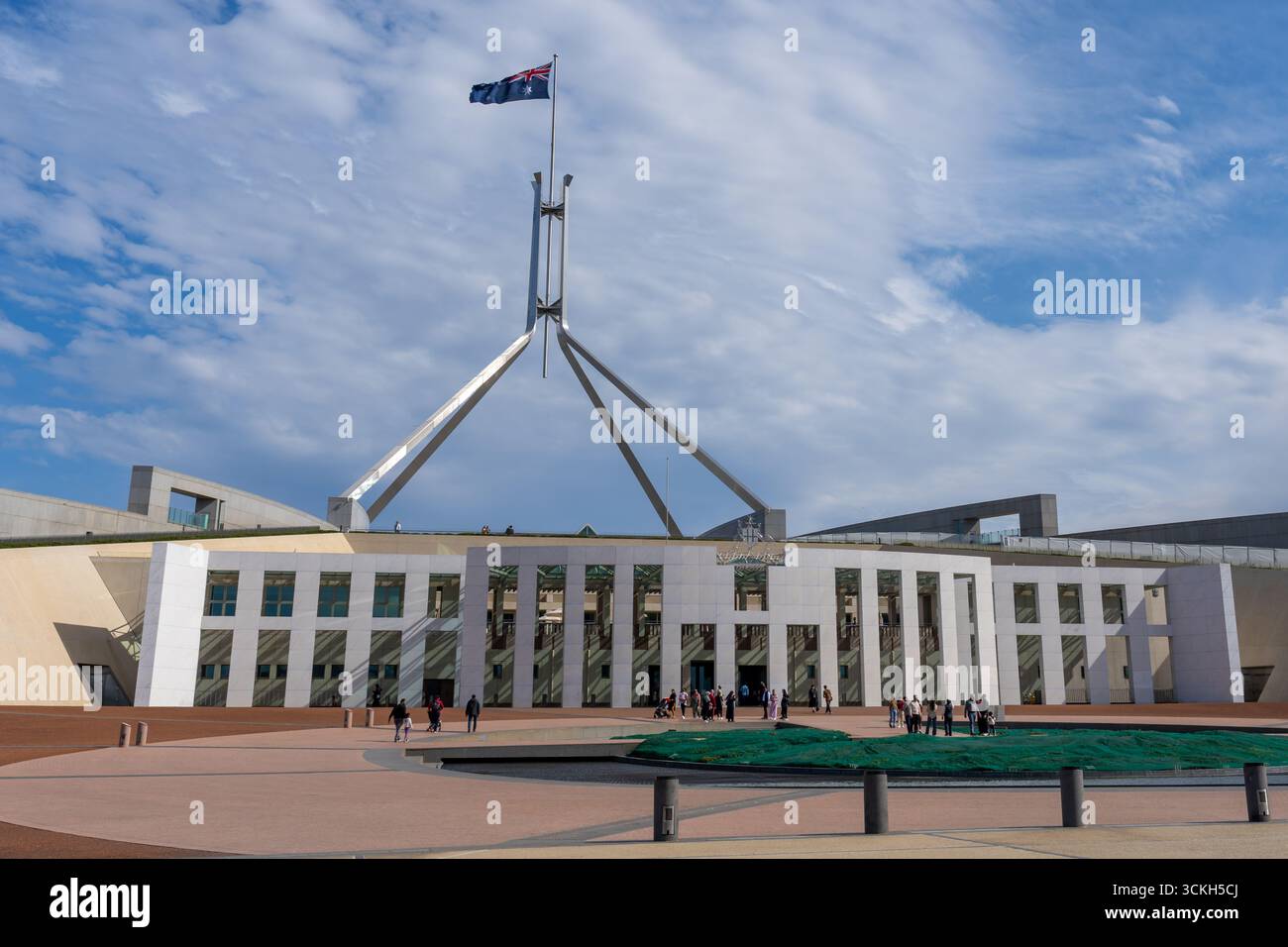 Parlamento a Canberra, Australia. Foto Stock