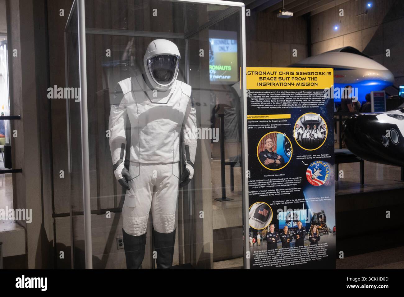 US Rocket and Space Center, Huntsville, Alabama, USA Foto Stock