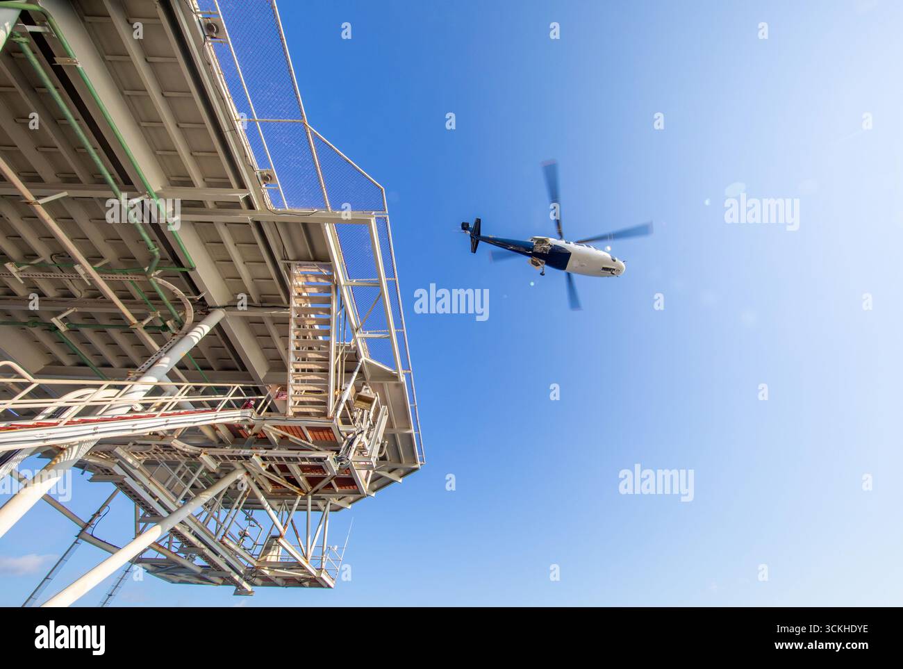 Produzione di energia offshore Golfo del Messico Foto Stock