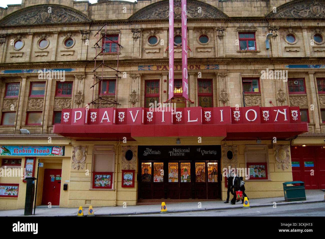 Vista esterna del Pavillion Theatre in Hope Street, Glasgow, Scozia, Regno Unito - foto: Geopix/Bill Mitchell Foto Stock