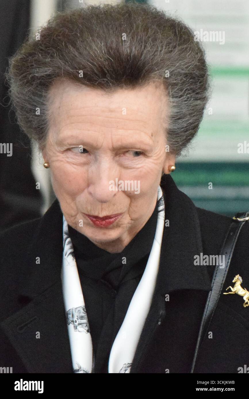 BIRMINGHAM, Regno Unito 12 settembre 2025, la principessa reale, patrona, la British Equine Veterinary Association, parteciperà al Congresso 2025 presso l'International Foto Stock