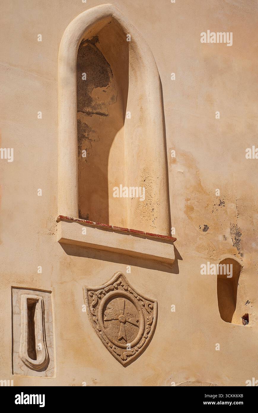 Palazzo di Specola. Isola di Pianosa, Arcipelago Toscano, Livorno, Italia. Foto Stock
