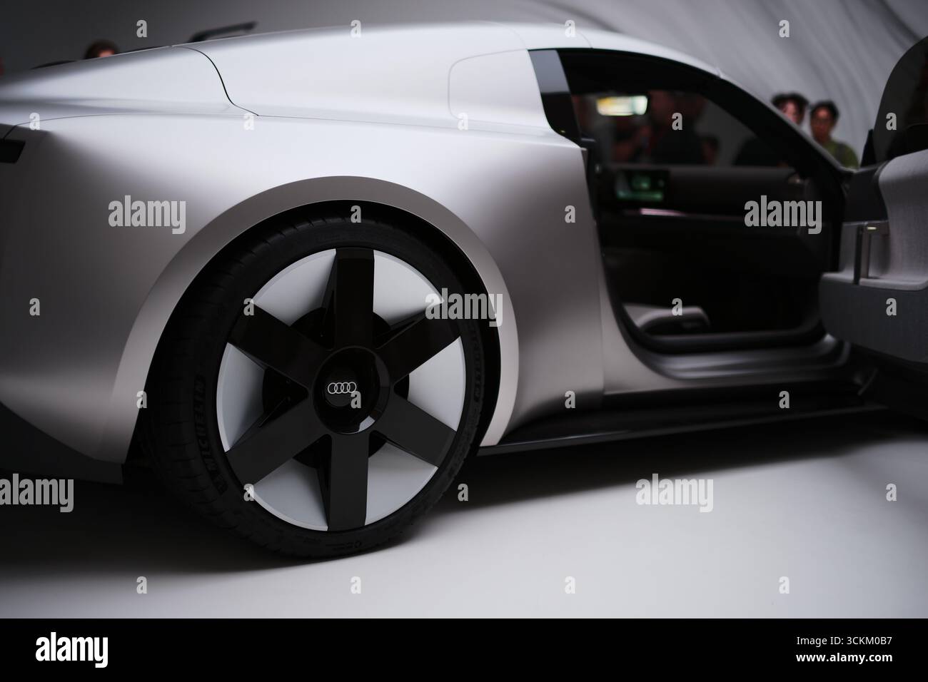 Audi Concept C - IAA Mobility Munich 2025 - il salone internazionale dell'automobile con auto e molto altro ancora Foto Stock