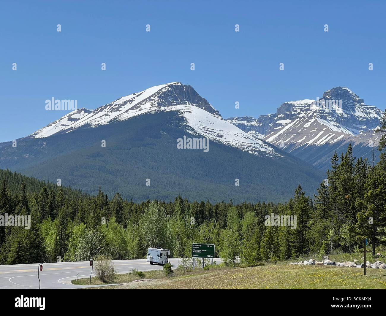 Il Parco Nazionale di Banff - Immagine stock catturata con smartphone