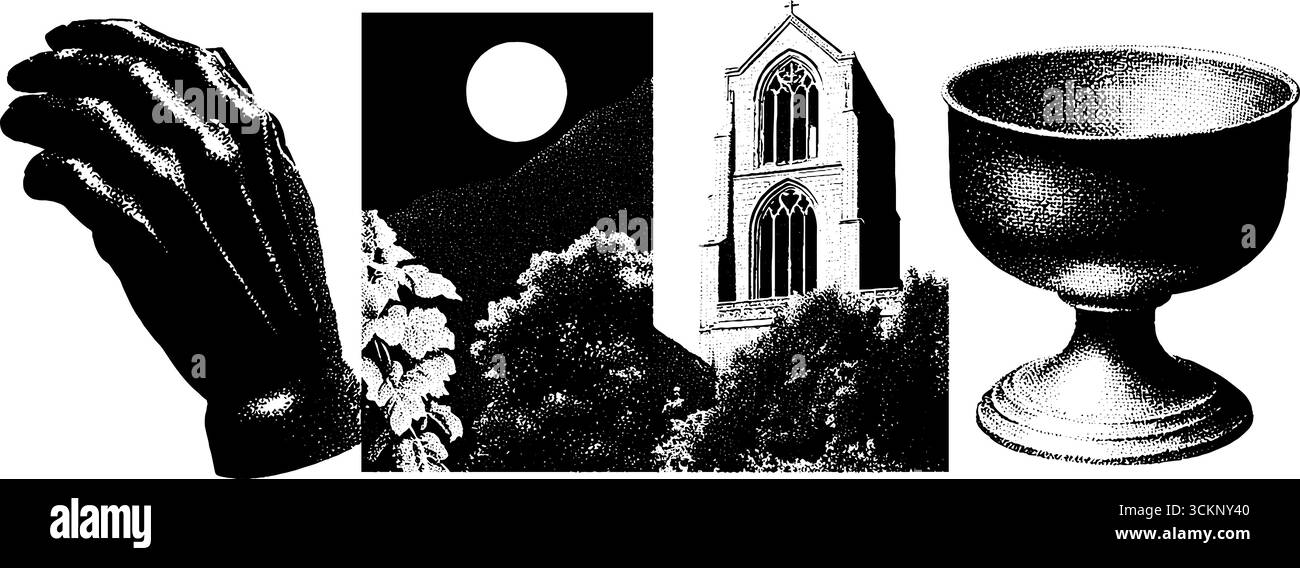 incisione annetdebar vintage stippling e texture mezzitoni i 94b6c524-c19c-49b5-a3f0-43f192e6c029 0 tracciato Illustrazione Vettoriale