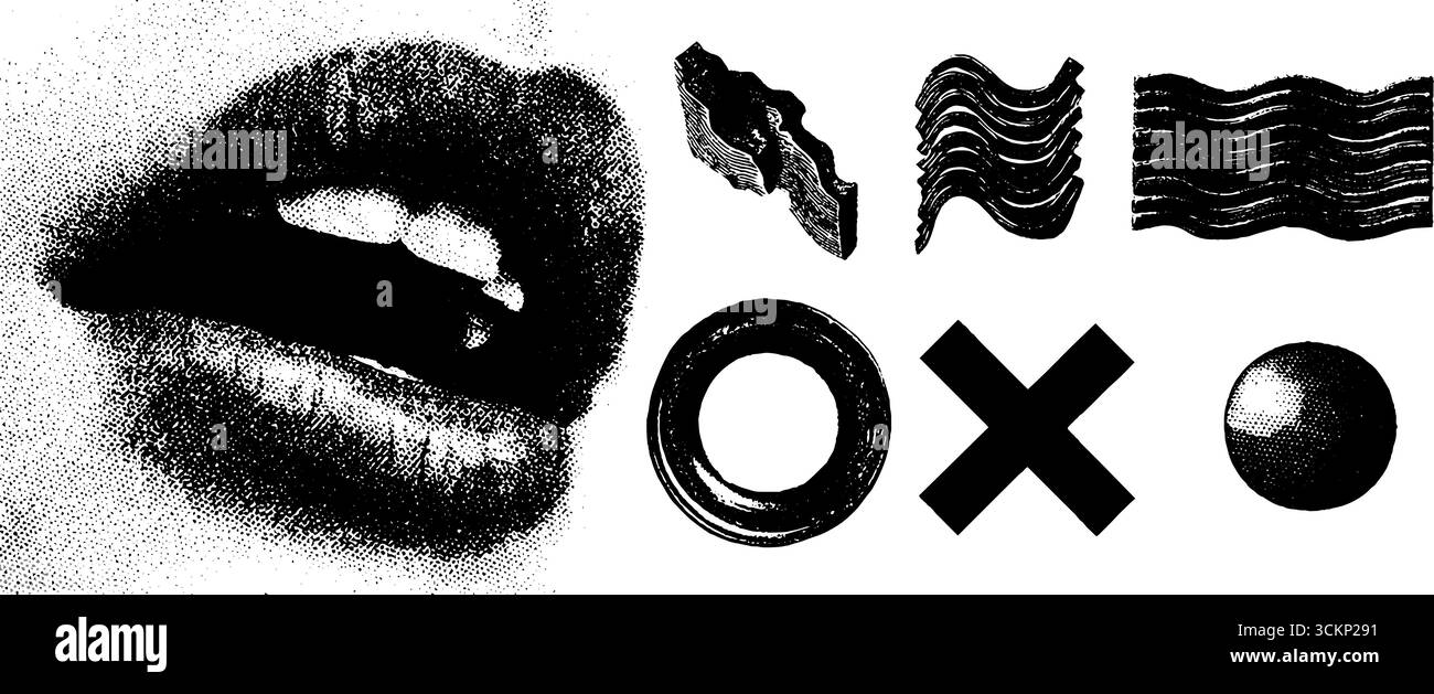 incisione annetdebar vintage stippling e texture mezzitoni i 4c2ca4f9-c482-4986-b145-71ab8b0f359d 0 tracciato Illustrazione Vettoriale