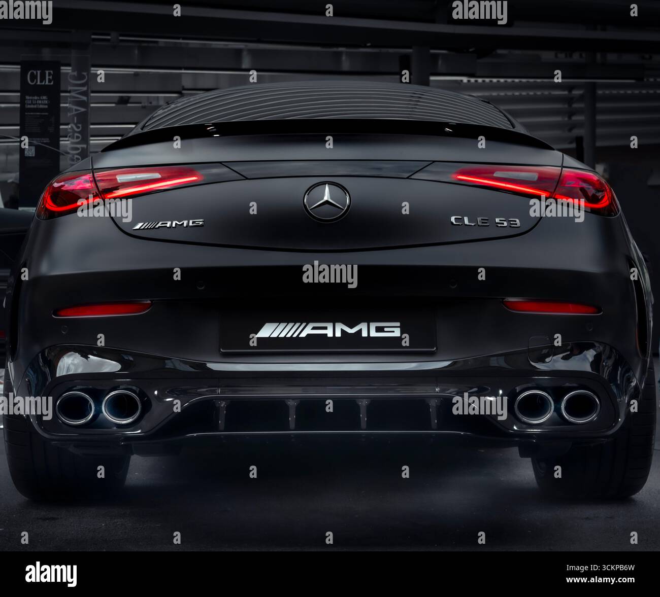 Mercedes AMG Luxury Performance Car Foto Stock