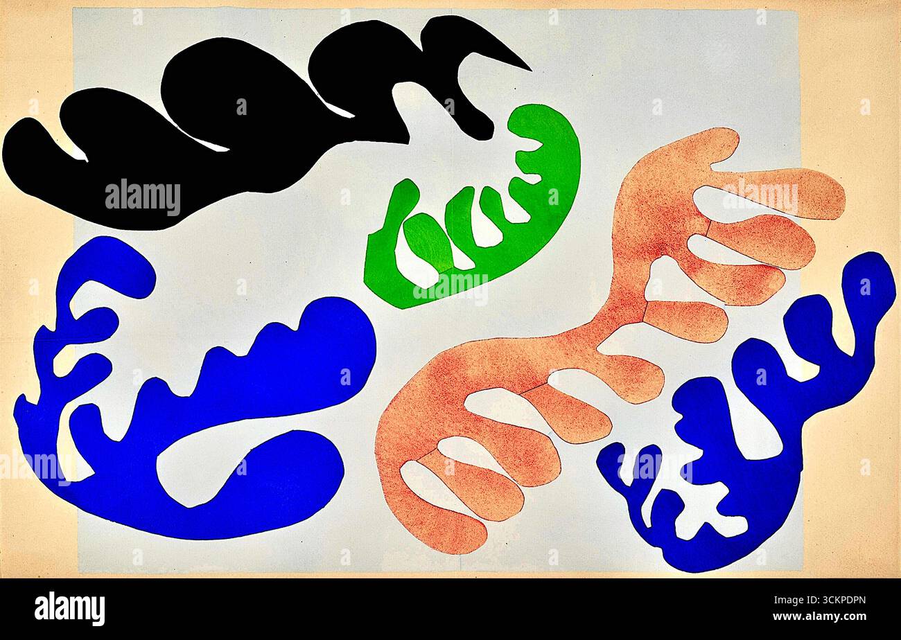 Henri Matisse - la laguna - (1947) Foto Stock