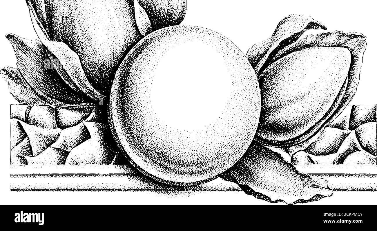 Intricato mosaico gotico con piastrelle tessellate per l'arte decorativa. Illustrazione Vettoriale