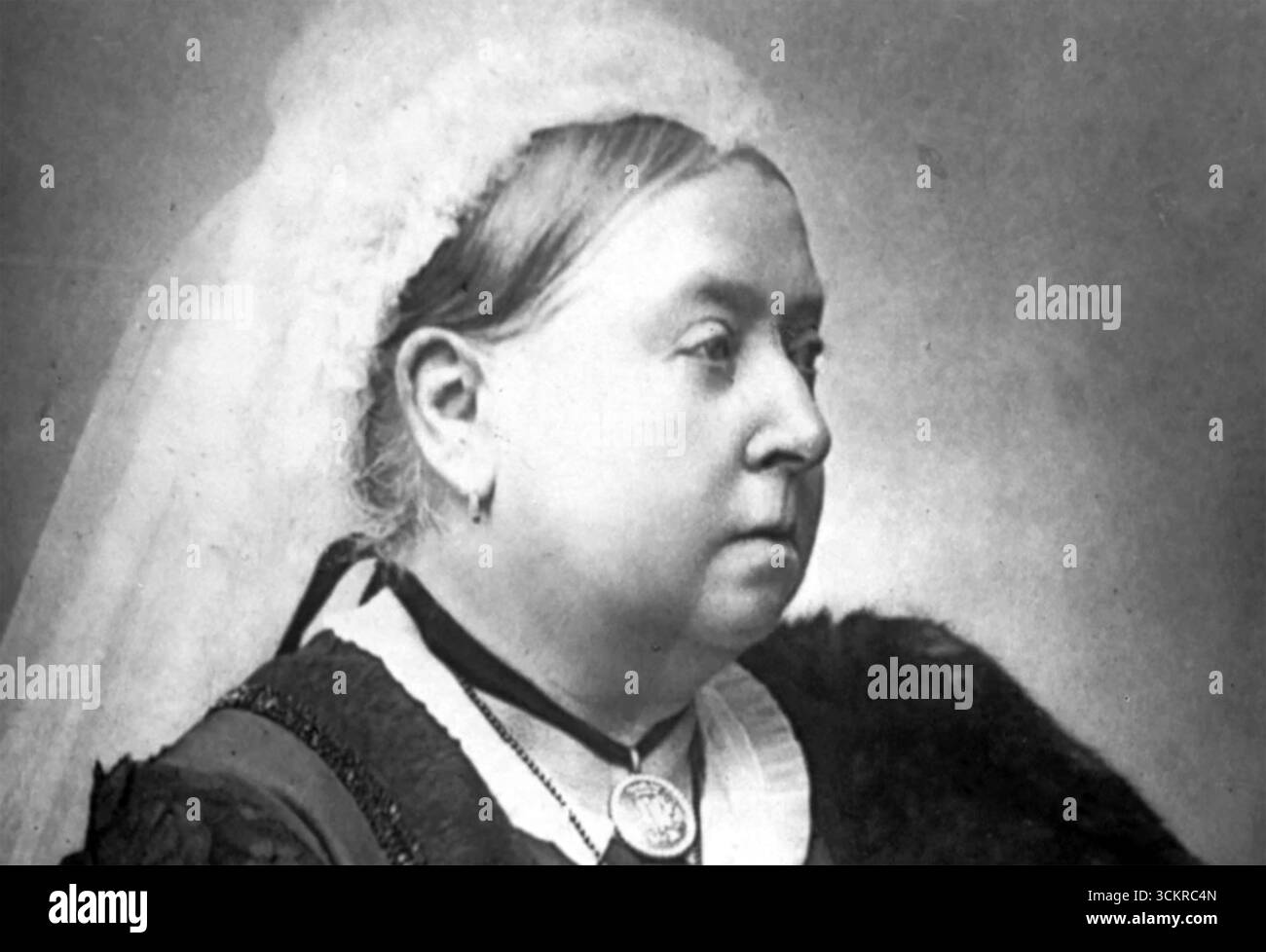 REGINA VITTORIA (1819-1901) monarca britannico intorno al 1882 Foto Stock