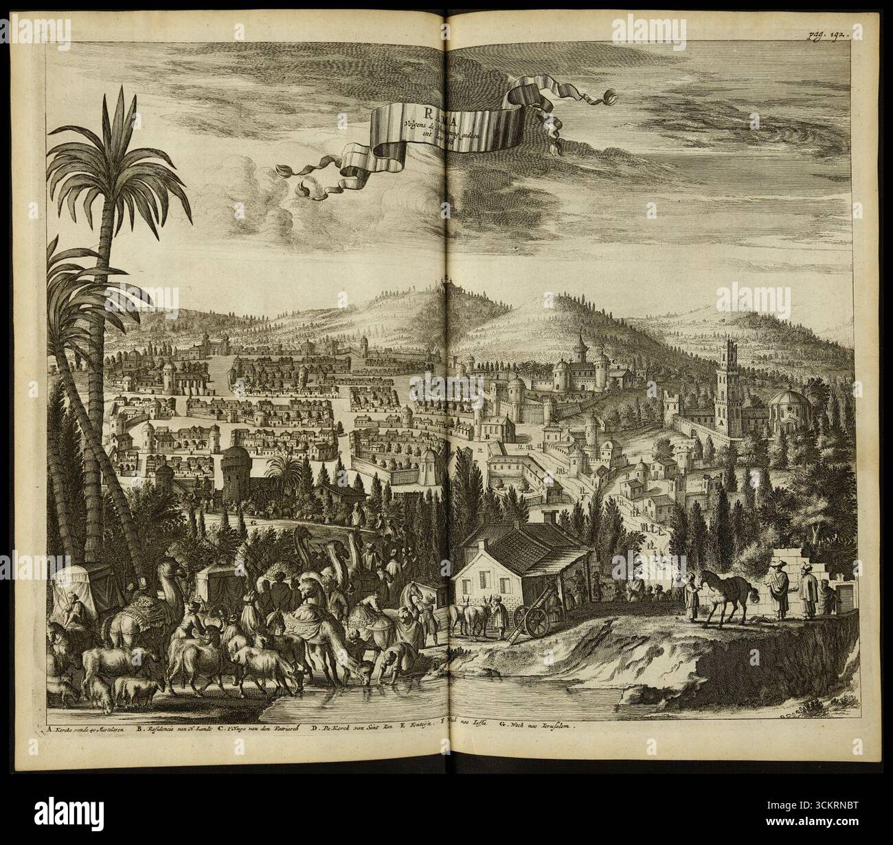 Olfert Dapper, Rama Foto Stock