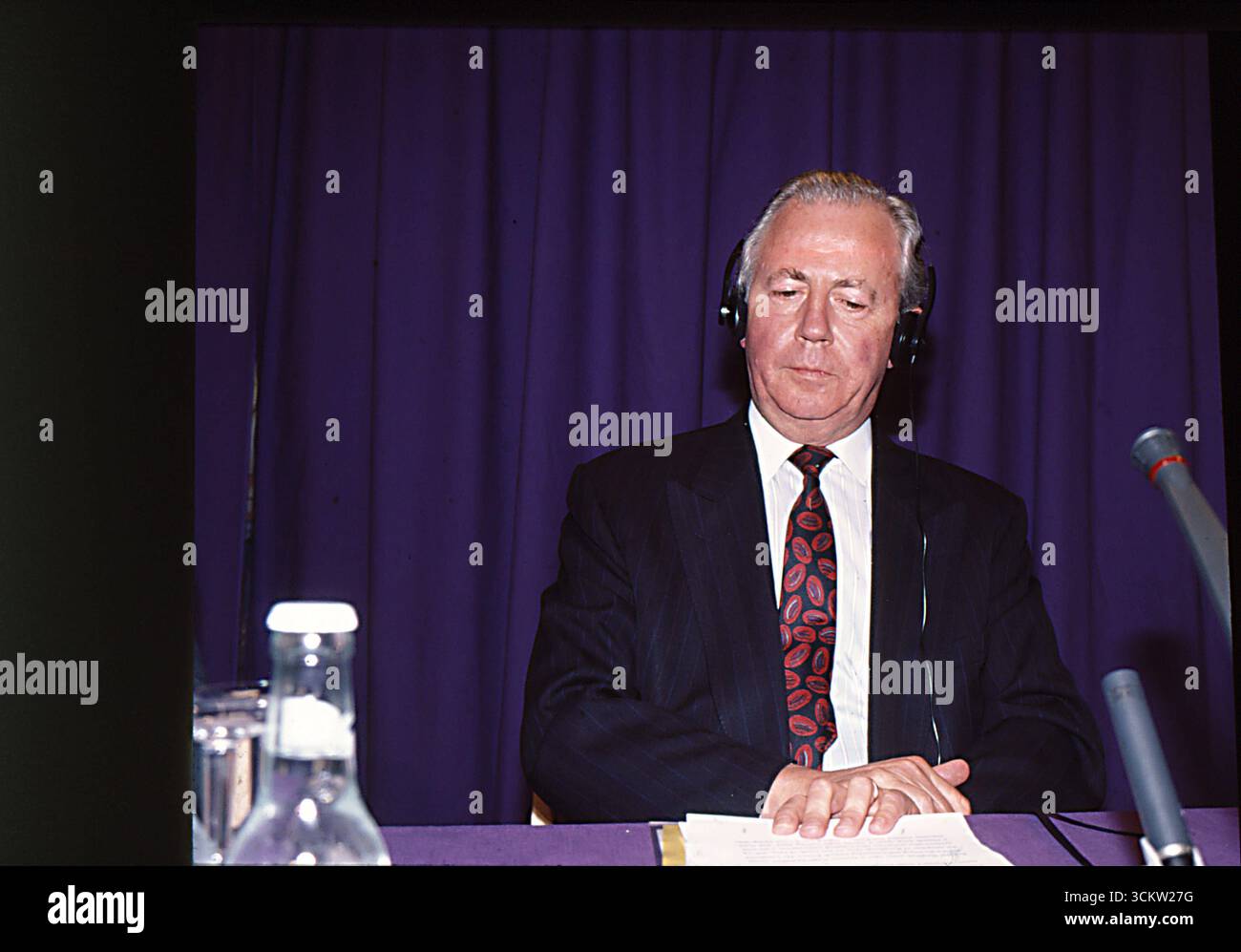 Copenhagen/ Danimarca/HISTORICAL FILE IMAGES 1996/ Jaques Santer chariman di Eeuropean o e-commission ed ex primo ministro lussemburghese in visita a copenaghen. Foto. Francis Joseph Dean/Dean immagini non per uso commerciale e solo per uso editoriale Foto Stock