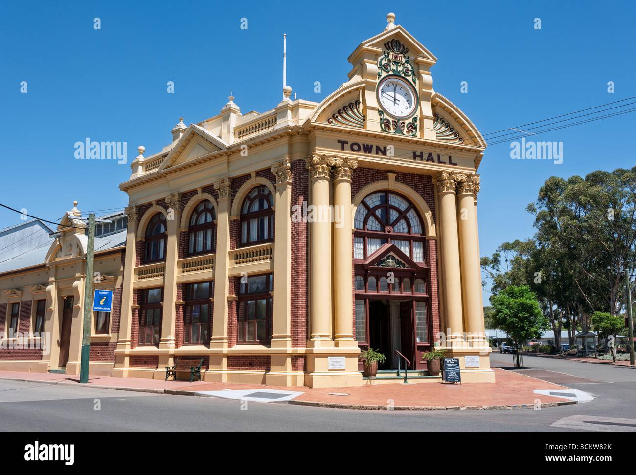 Il municipio edoardiano di York, Australia Occidentale Foto Stock