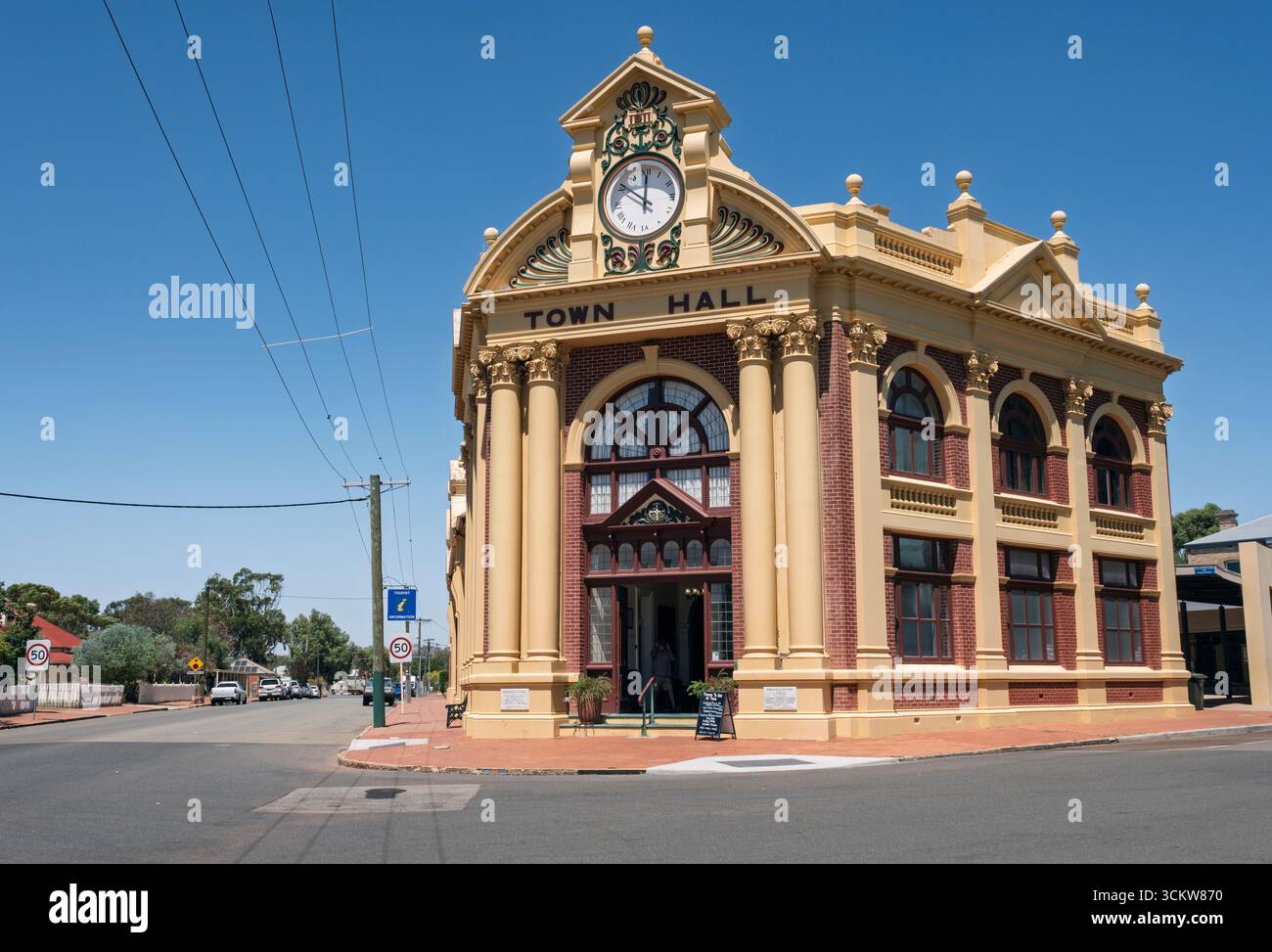 Il municipio edoardiano di York, Australia Occidentale Foto Stock