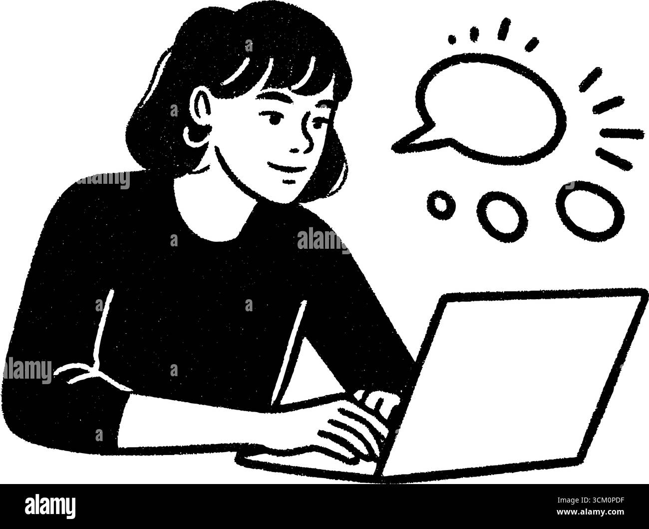 Concetto di insegnamento online: Bozza del webinar che ospita gli insegnanti. Illustrazione Vettoriale