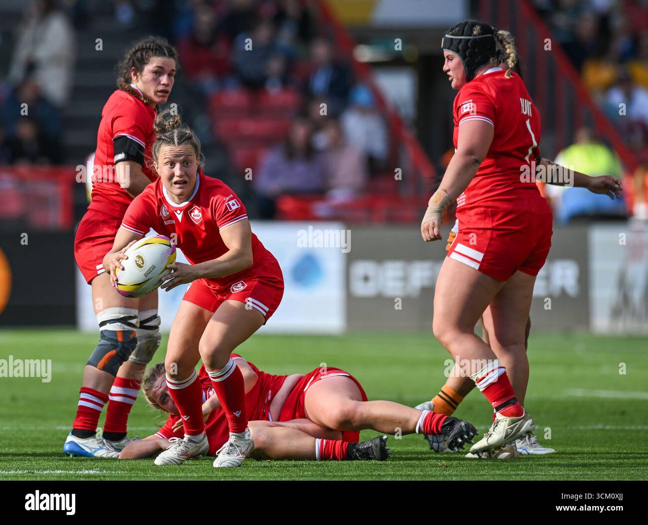 Canada vs Australia Women's Rugby World Cup - quarti di finale 2 sabato 13 settembre 2025 Ashton Gate, Bristol - ©ReplayImages/Mike Jones Foto Stock