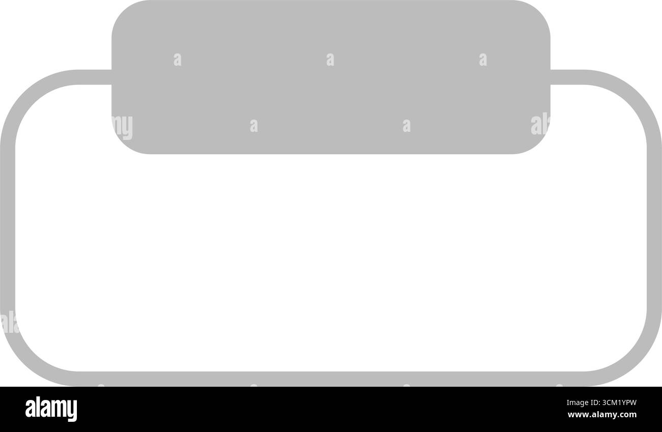 Elemento icona casella di testo ed area di testo - UI, Web, immagine vettoriale a colori piatta per i modelli Illustrazione Vettoriale