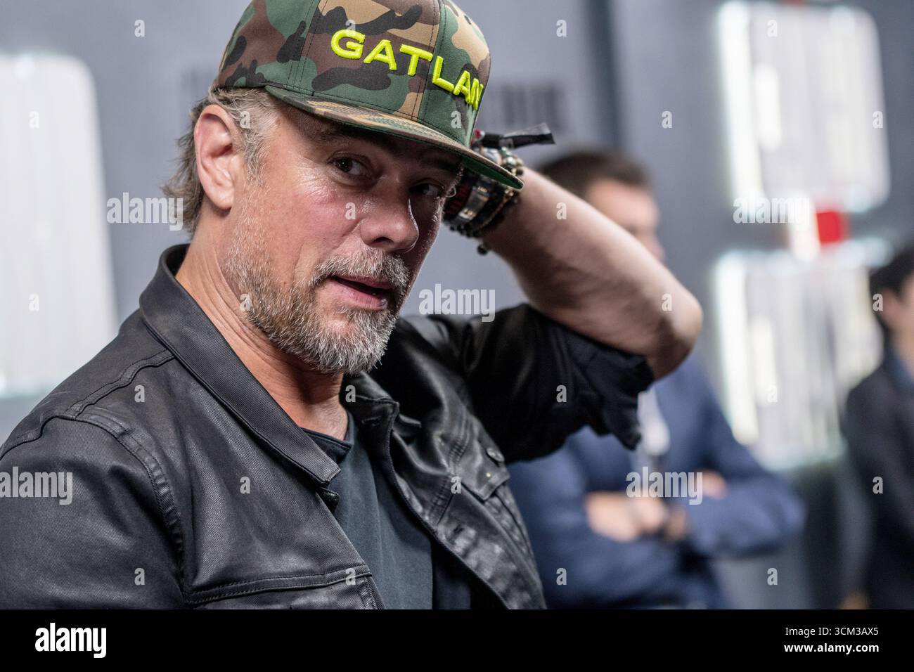 Las Vegas, Nevada, Stati Uniti. 13 settembre 2025. Josh Duhamel al canelo vs Crawford Fight Night di Netflix all'Allegiant Stadium il 13 settembre 2025 a Las Vegas, Nevada. Crediti: Dee CEE Carter/Media Punch/Alamy Live News Foto Stock