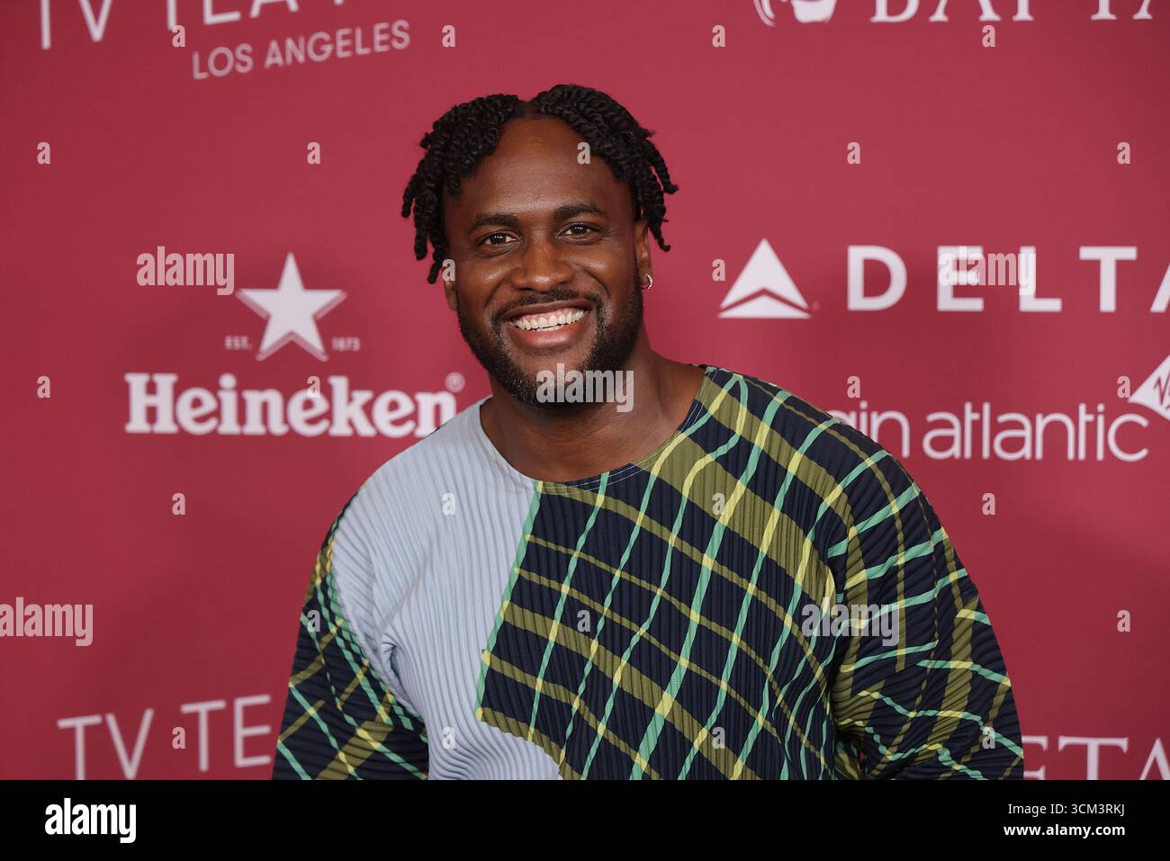 Kadiff Kirwan partecipa al BAFTA TV Tea Party al Maybourne Beverly Hills il 13 settembre 2025 a Beverly Hills, California. Foto: Crash/imageSPACE /MediaPunch Foto Stock