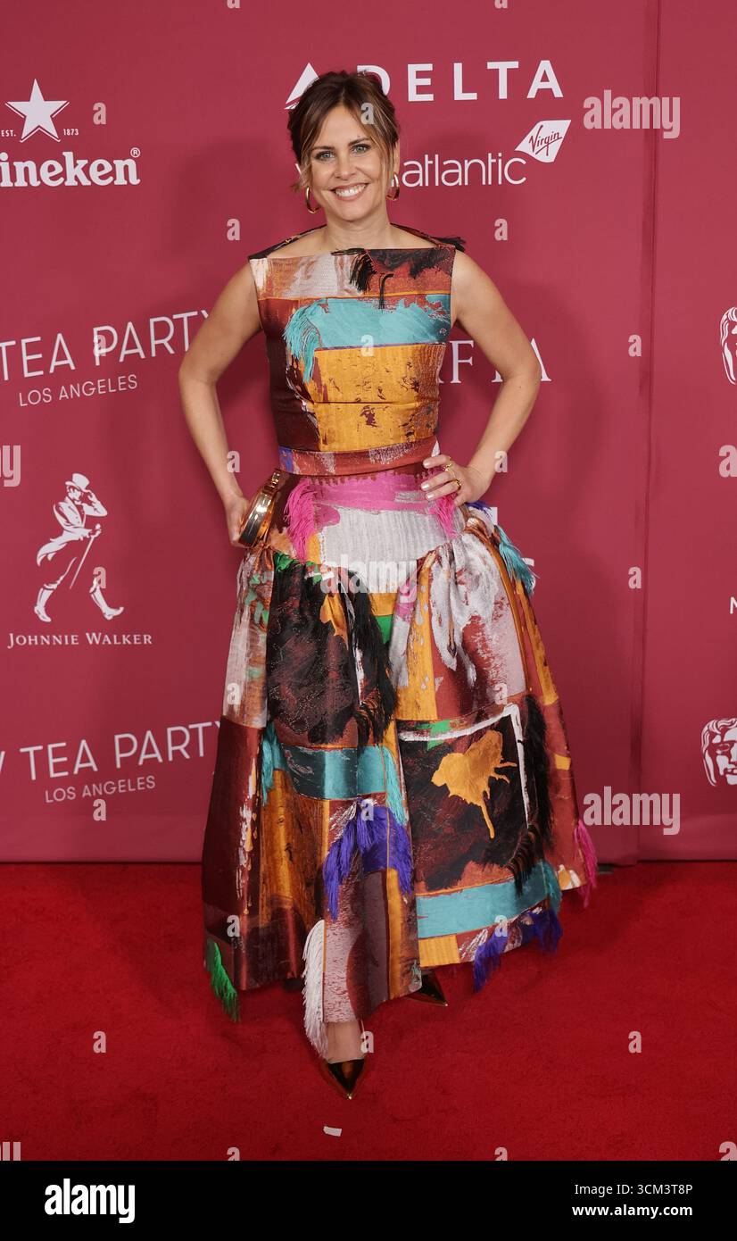 Lauren Lefranc partecipa al BAFTA TV Tea Party al Maybourne Beverly Hills il 13 settembre 2025 a Beverly Hills, California. Foto: Crash/imageSPACE /MediaPunch Foto Stock