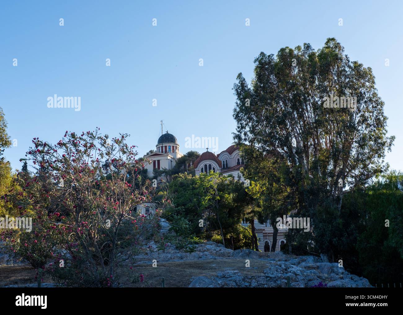Chiesa di Agia Marina nella storica Thiseio, Atene, Grecia Foto Stock