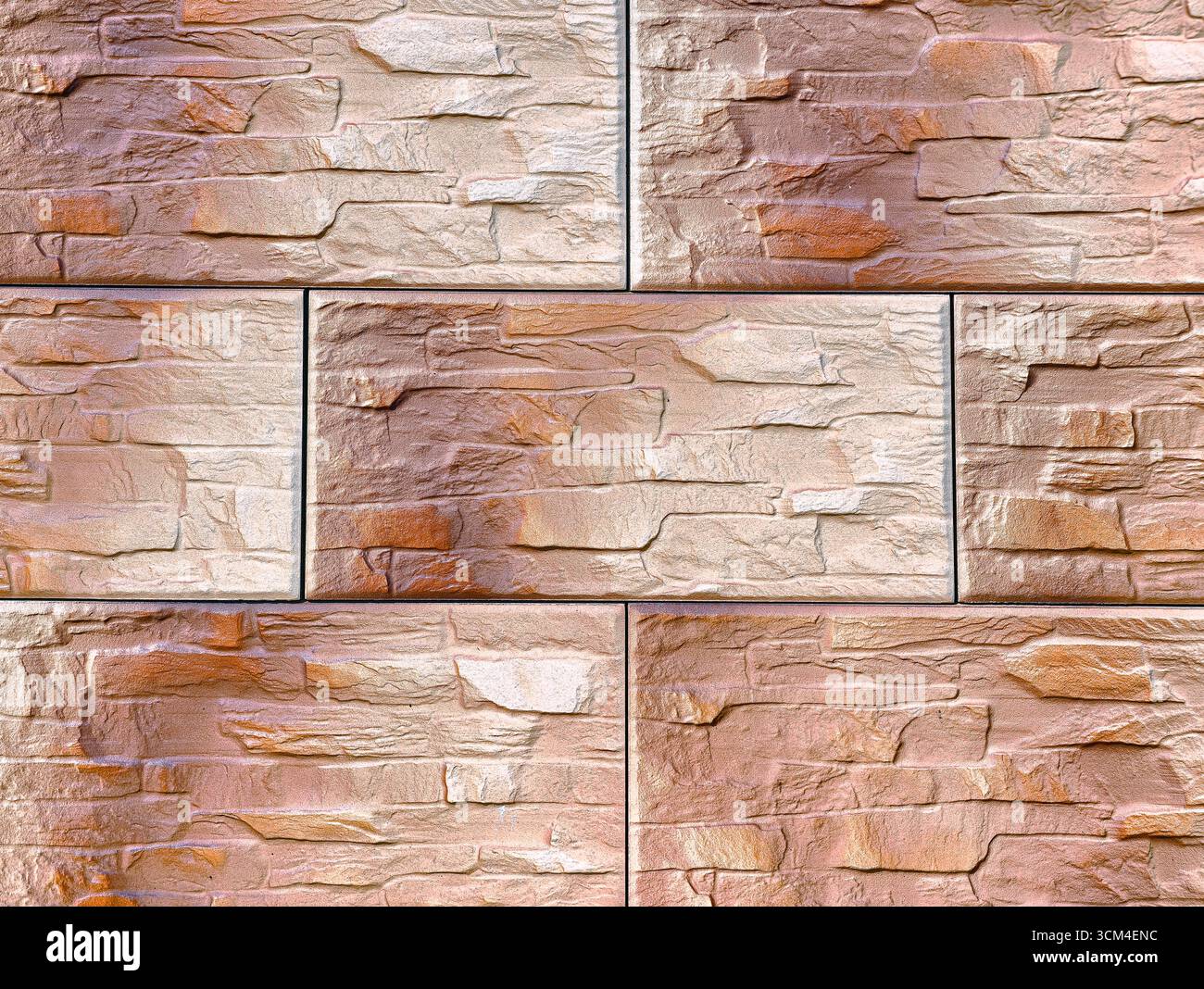 Texture murale - sfondo rustico e testurizzato per sfondi digitali, Web Design, Marketing creativo e progetti promozionali Foto Stock