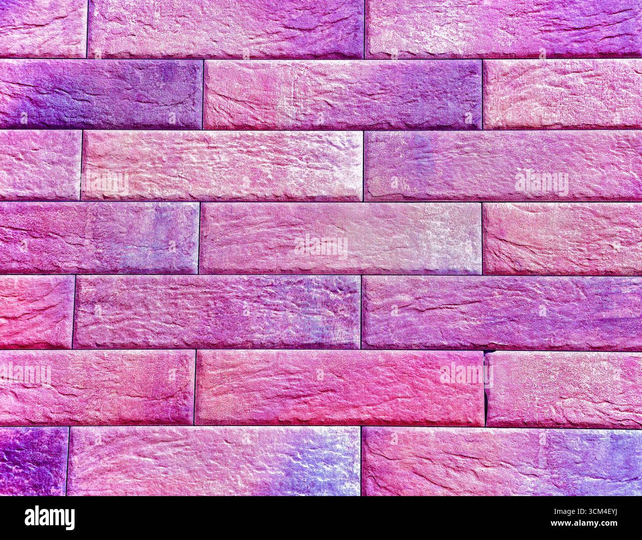 Texture Gradient Pink Brick - elegante sfondo moderno e sfondo digitale per Web Design, Social Media e Creative Marketing Solutions Foto Stock