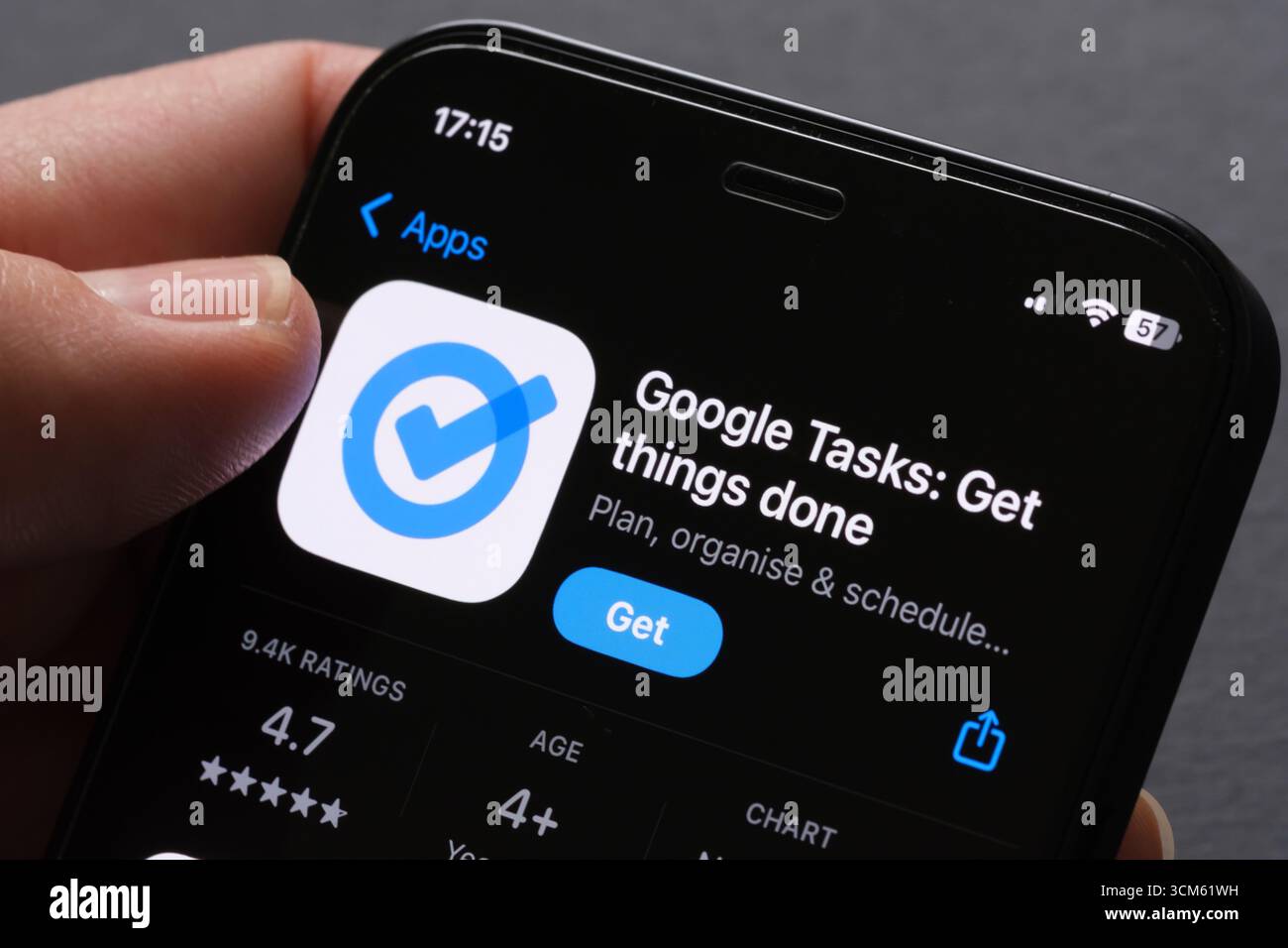 App Google Tasks Foto Stock