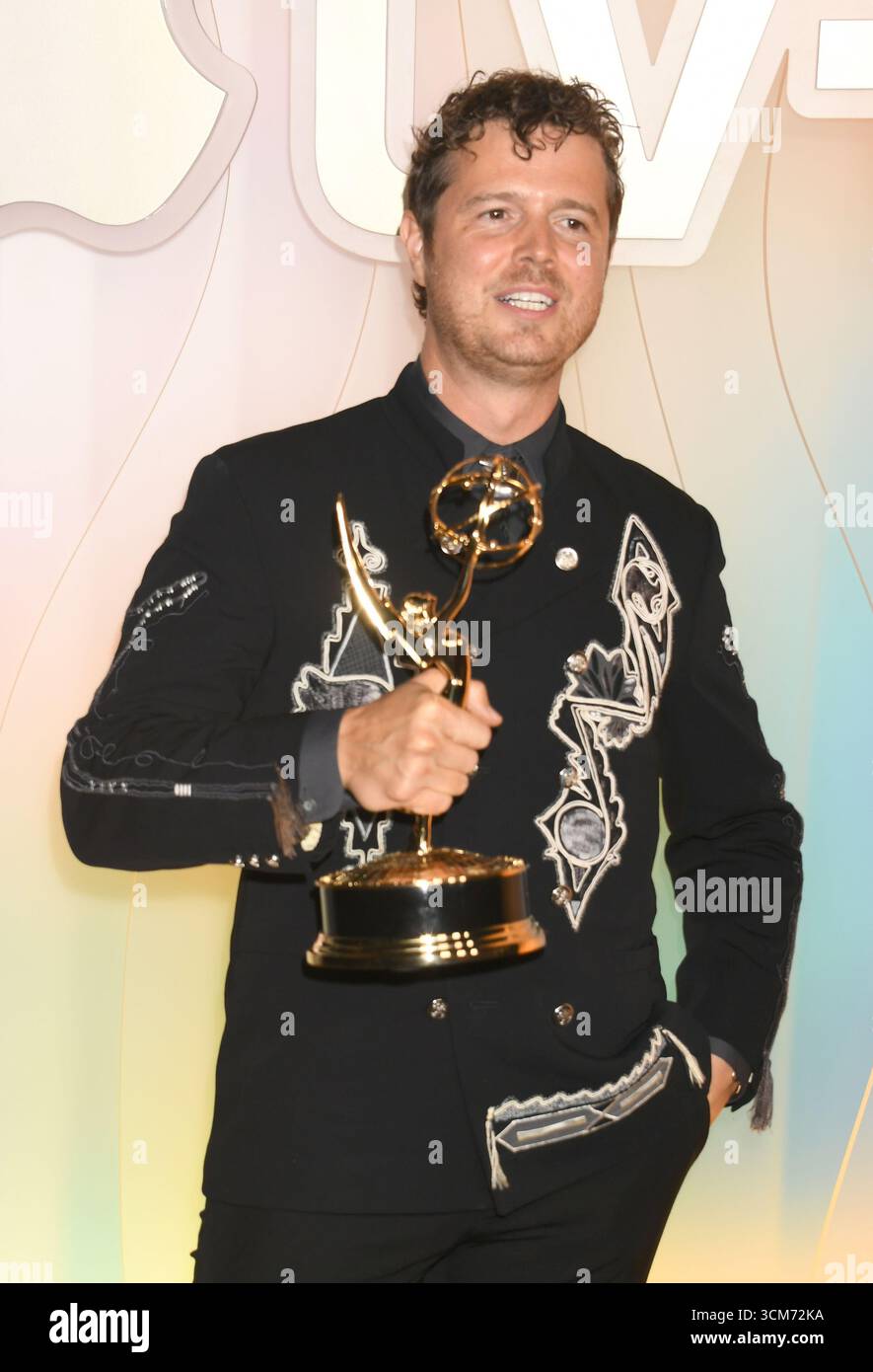 West Hollywood, circa 14 settembre 2025. Tyler Kinney all'Apple TV Primetime Emmy Party a Ysabel a West Hollywood, California, il 14 settembre 2025. Crediti: Jeffrey Mayer/Media Punch/Alamy Live News Foto Stock