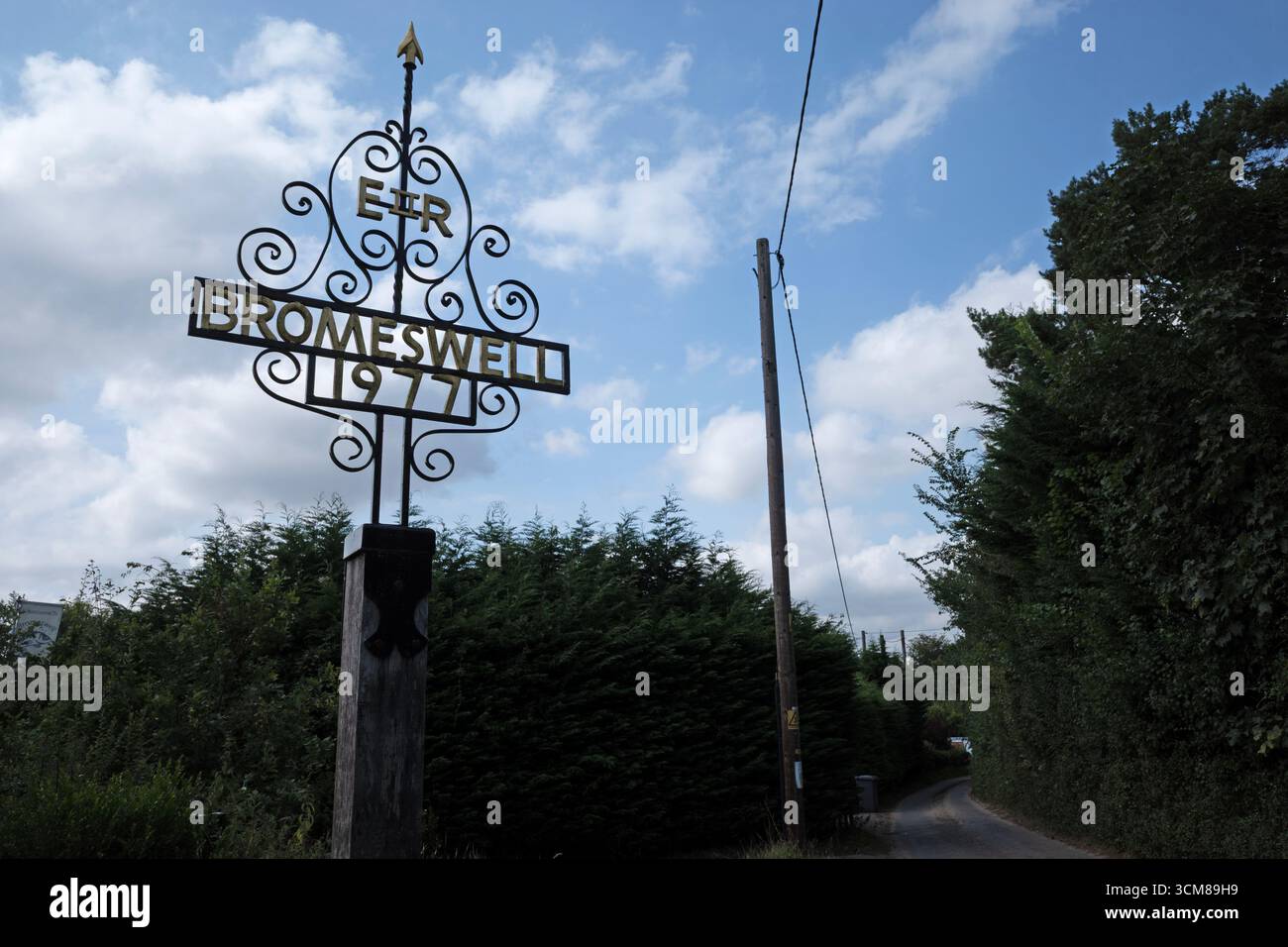 Bromeswell, Suffolk, Inghilterra Foto Stock