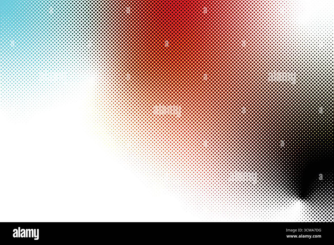 Sfondo a gradiente di mezzitoni astratto con colori vivaci. Vivace design di sfondo tratteggiato astratto. Illustrazione Vettoriale