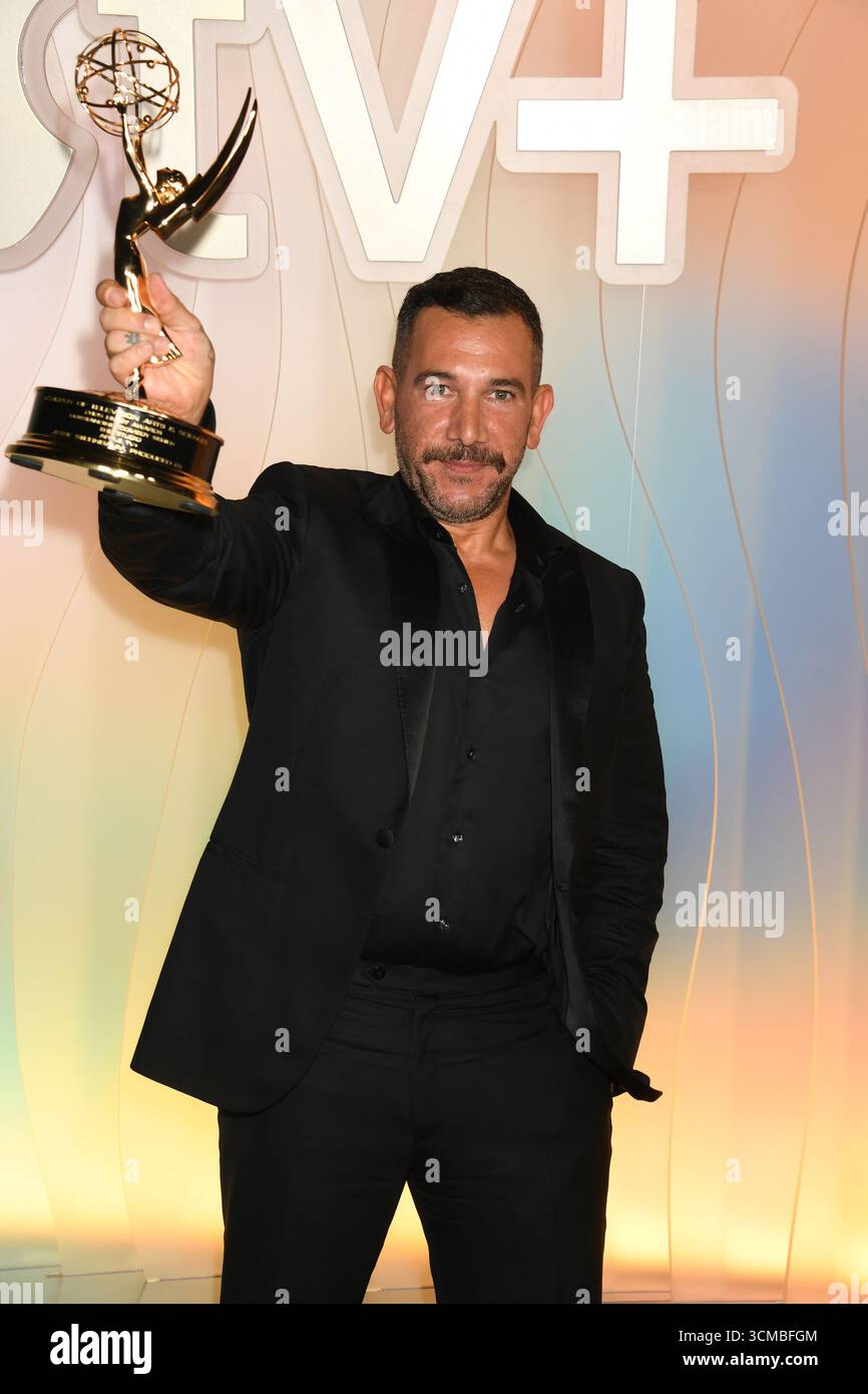 West Hollywood, circa 14 settembre 2025. Jesse Sternbaum all'Apple TV Primetime Emmy Party a Ysabel a West Hollywood, California, il 14 settembre 2025. Crediti: Jeffrey Mayer/Media Punch/Alamy Live News Foto Stock