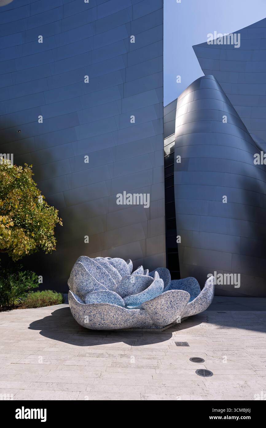 Walt Disney Concert Hall di Los Angeles Foto Stock