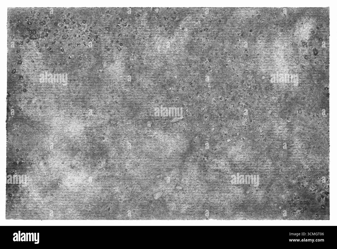 Sfondo ad acquerello nero o grigio astratto che crea un elemento di design con texture e sfumature Foto Stock