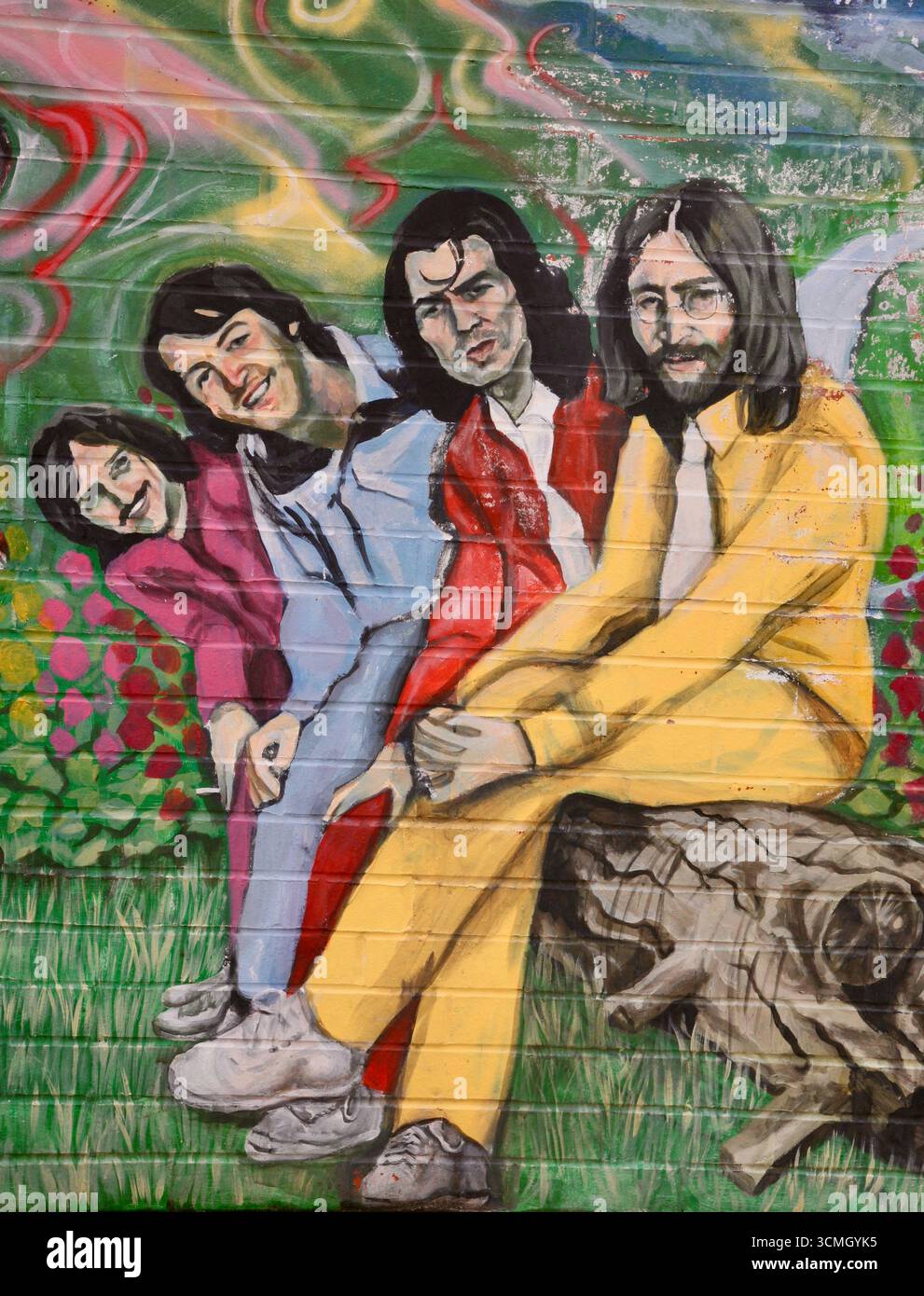 I Fab Four. Foto Stock