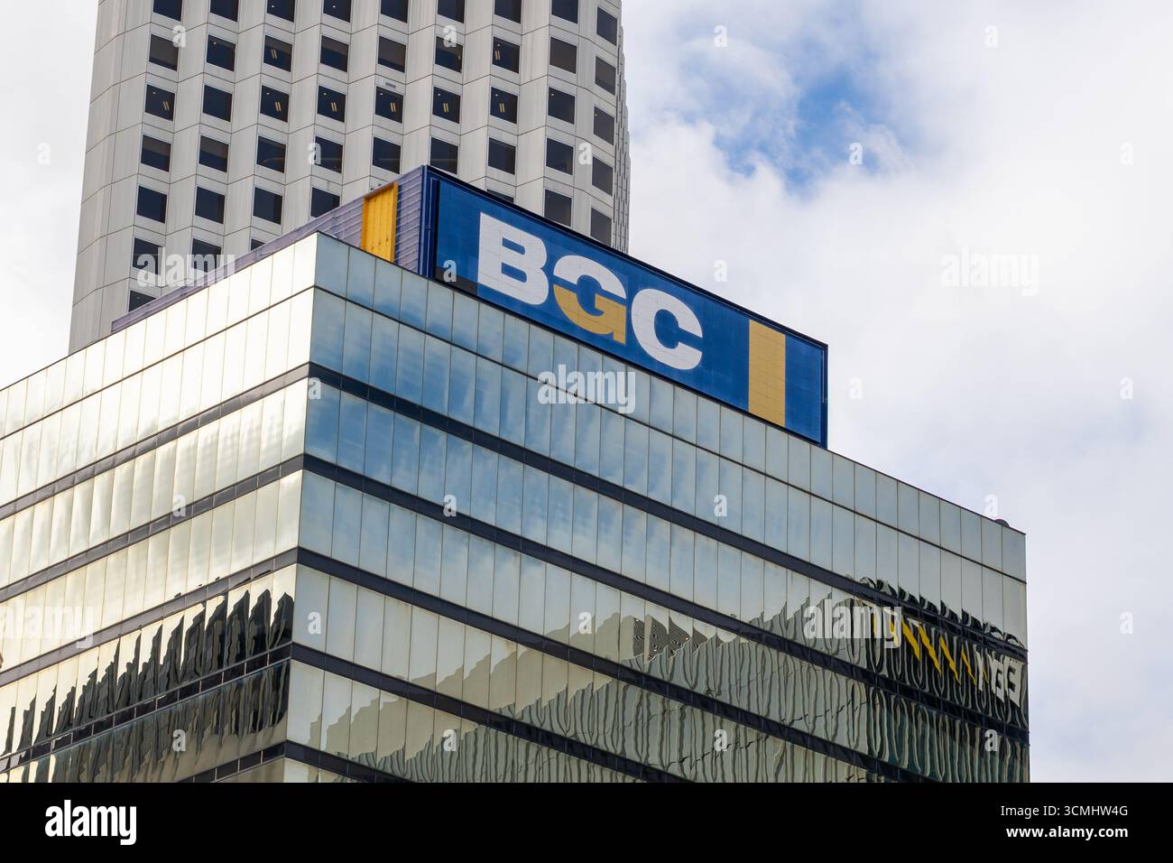 Edificio BGC Centre Esplanade nel quartiere finanziario di Perth, Australia occidentale. Foto Stock