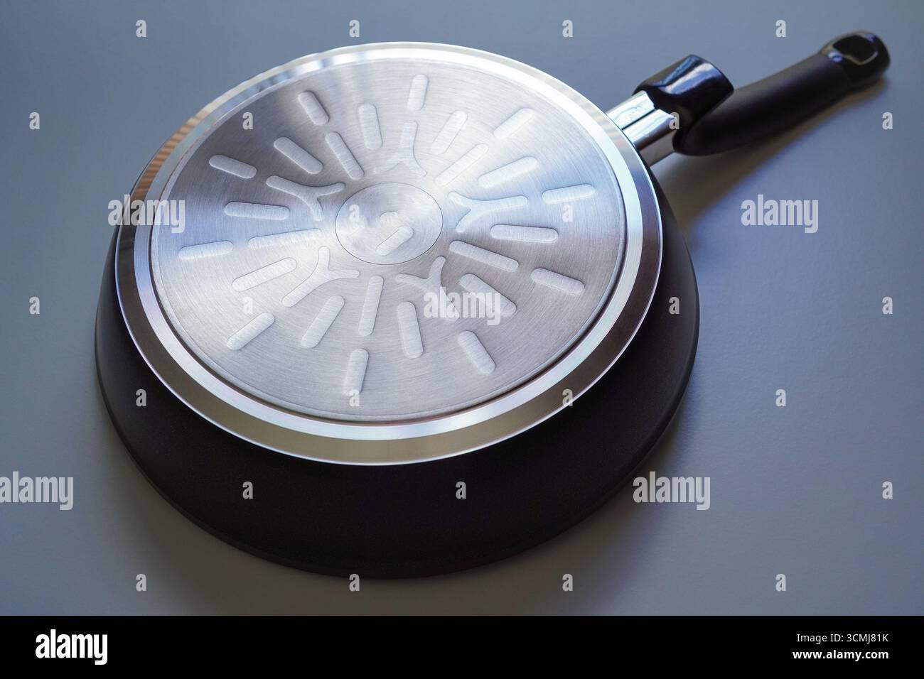 Sul fondo della padella Foto Stock