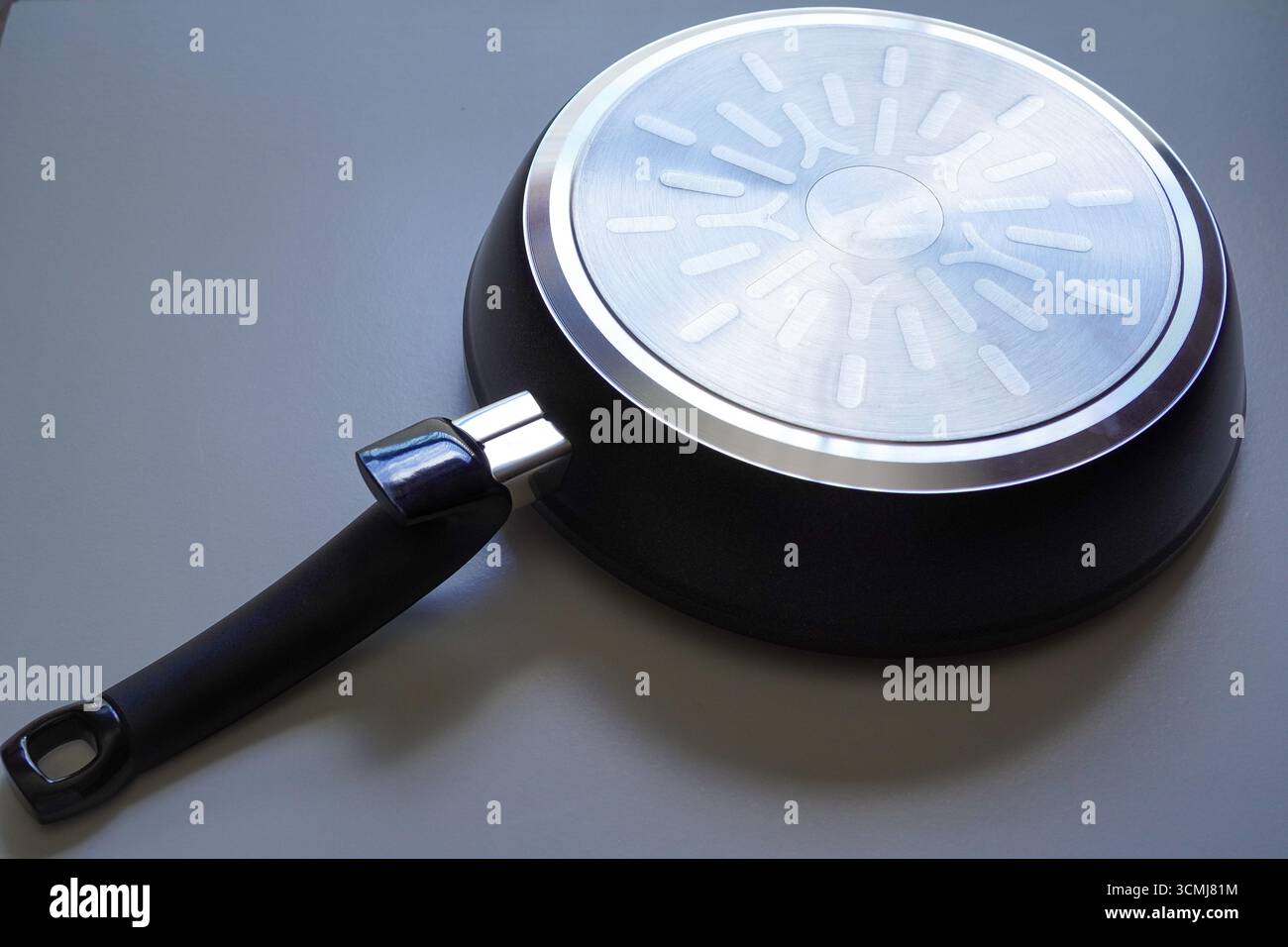 Sul fondo della padella Foto Stock