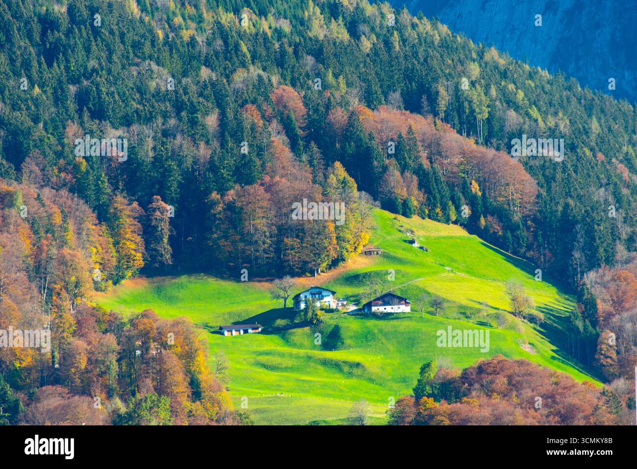 Alpi Berchtesgaden in Baviera - Germania Foto Stock