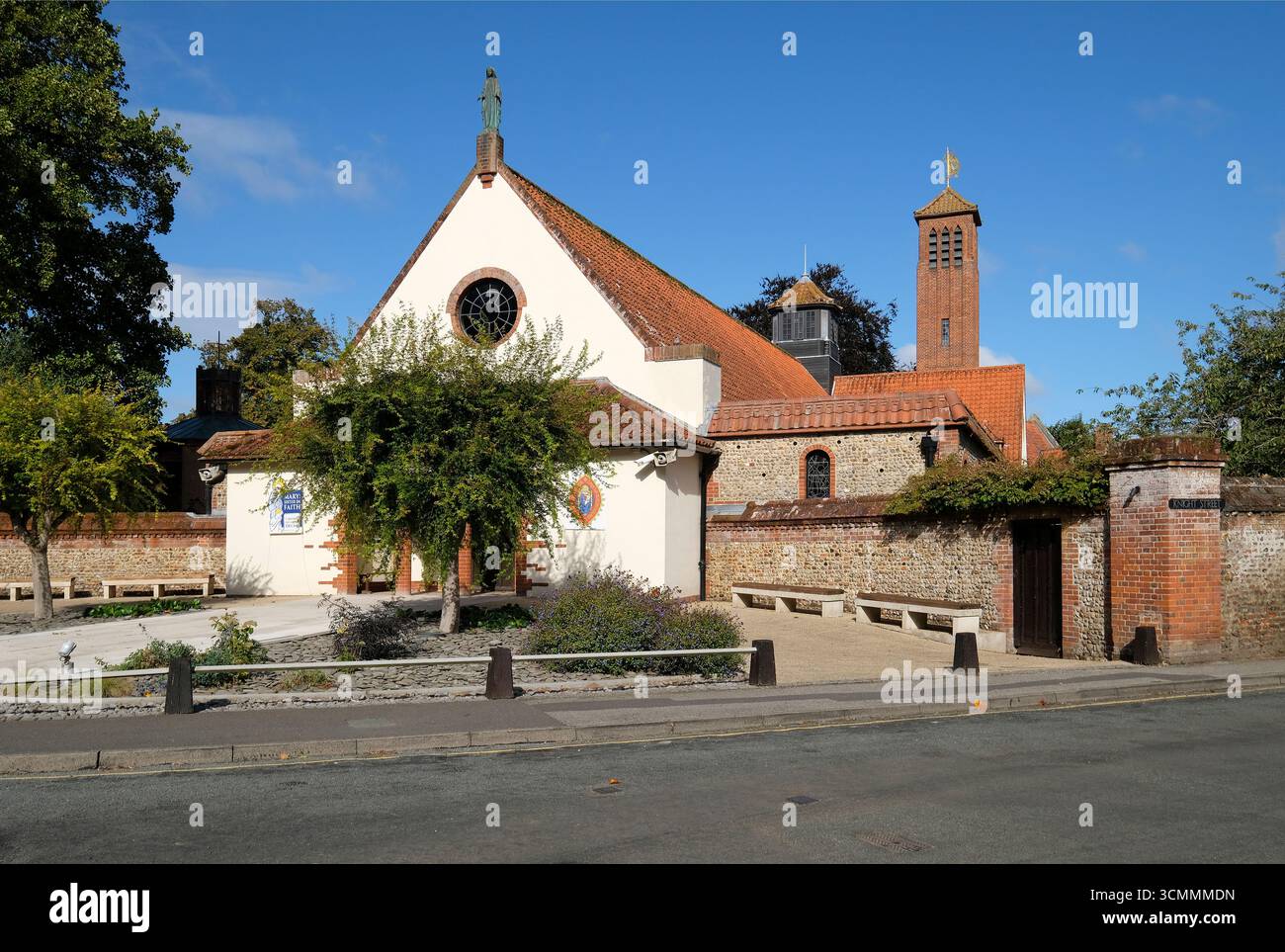 cappella del santuario di nostra signora, little walsingham, nord di norfolk, inghilterra Foto Stock